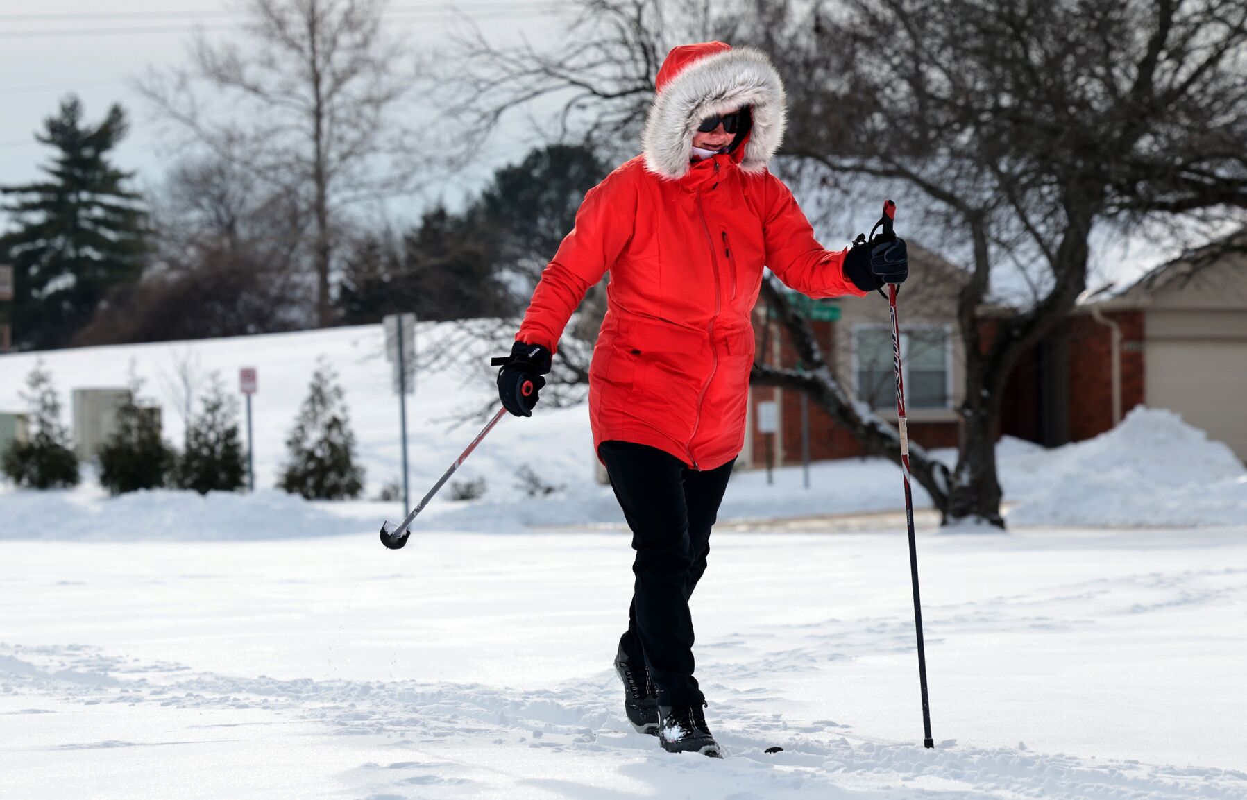 Exercise in the snow